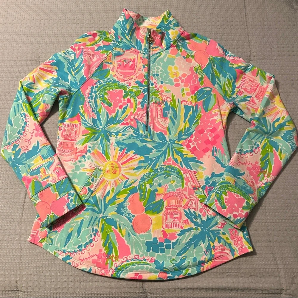 Lilly Pulitzer UPF 50+ Skipper Popover - Picture 2 of 4